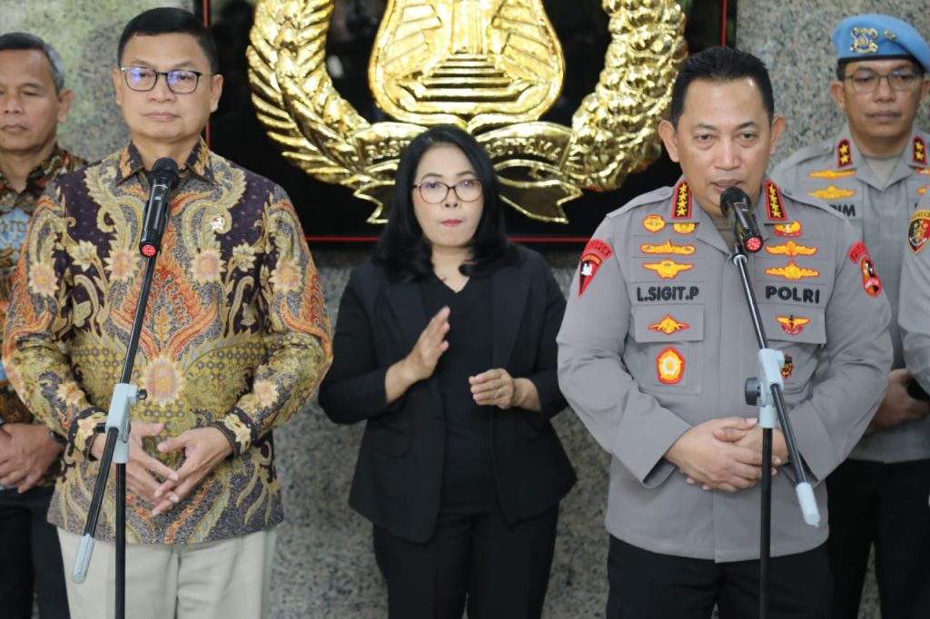 Kapolri dan BPOM Sinergi Lindungi Masyarakat Dari Mafia Pangan Dan Obat Obatan