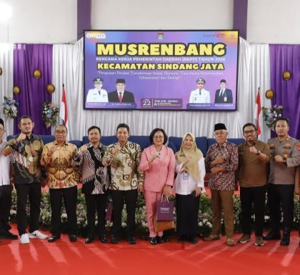 Musrenbang 2026 Kecamatan Sindang Jaya Sukses Digelar