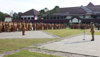Sekda Pimpin ApelPagi
