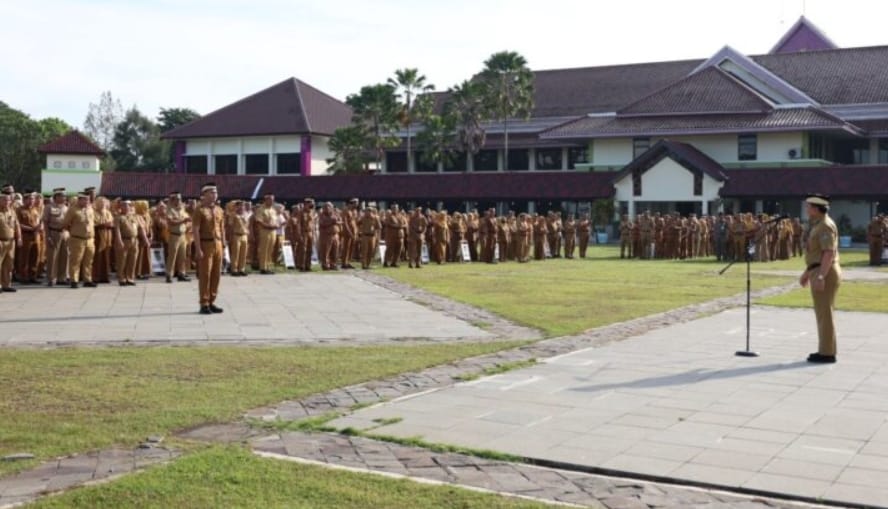 Sekda Pimpin ApelPagi