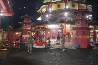 Satpol PP Tangerang Siap Jaga Ketertiban Vihara Selama Imlek 2025