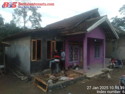 Bantuan Stimulan Perumahan Swadaya (BSPS) Di Desa Curuggoong Dikeluhkan Warga