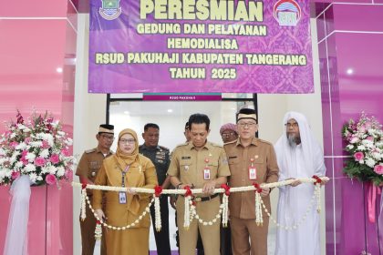 Peresmian Gedung Hemodialisa RSUD Pakuhaji
