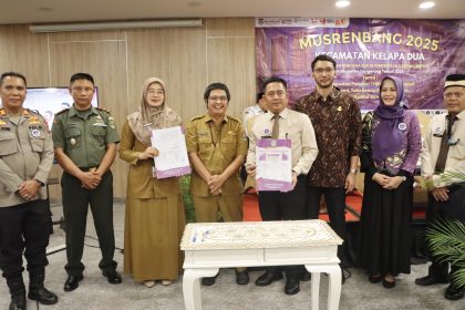 Musrenbang Kecamatan Kelapa Dua Usulkan 50 Program Prioritas
