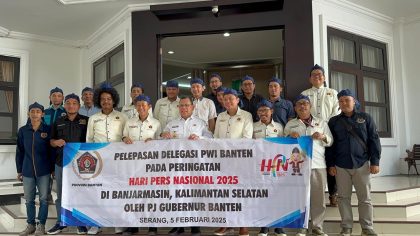 50 Delegasi PWI Banten Berangkat ke HPN 2025, Ini Agendanya!