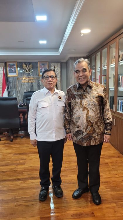 Ahmad Muzani Resmi Ditetapkan Sebagai Anggota Kehormatan PWI