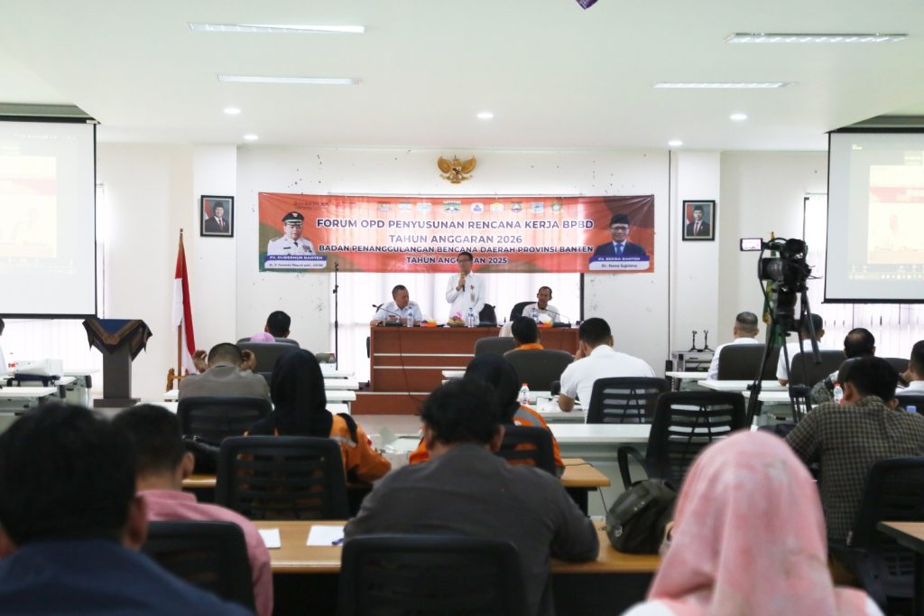 Pj Sekda Banten Tekankan Pentingnya Edukasi Kesiapsiagaan Bencana