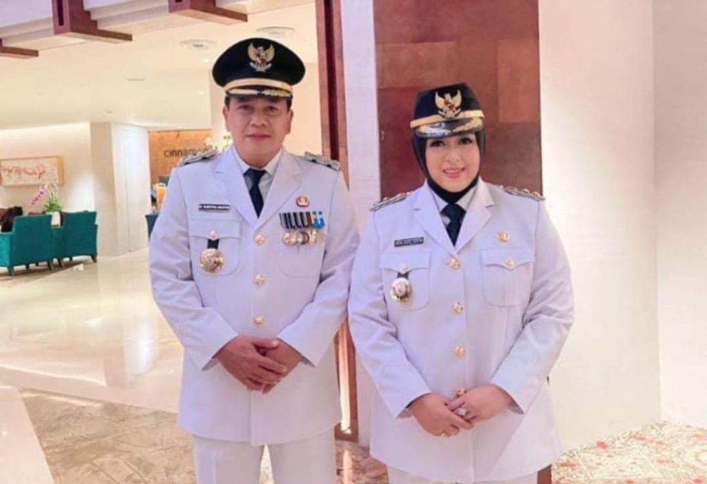 Wabup Tangerang Intan Nurul Hikmah Disambut Ratusan Kader Golkar