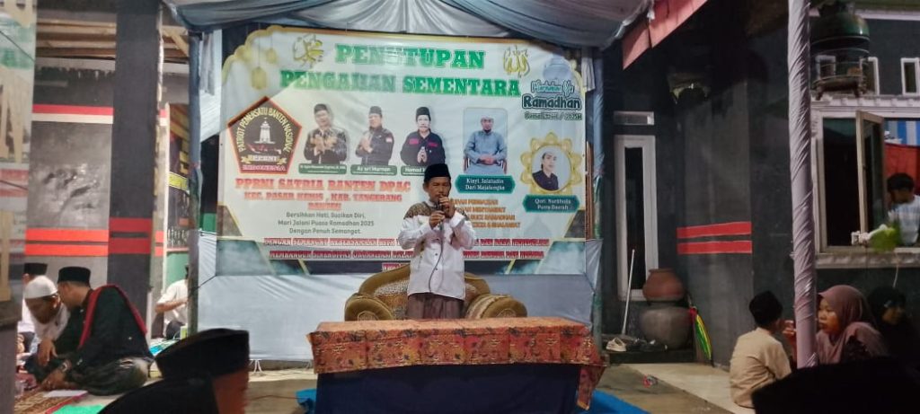 PPBNI Satria Banten Pasar Kemis Adakan Haul, Zikir, dan Shalawat Jelang Ramadhan