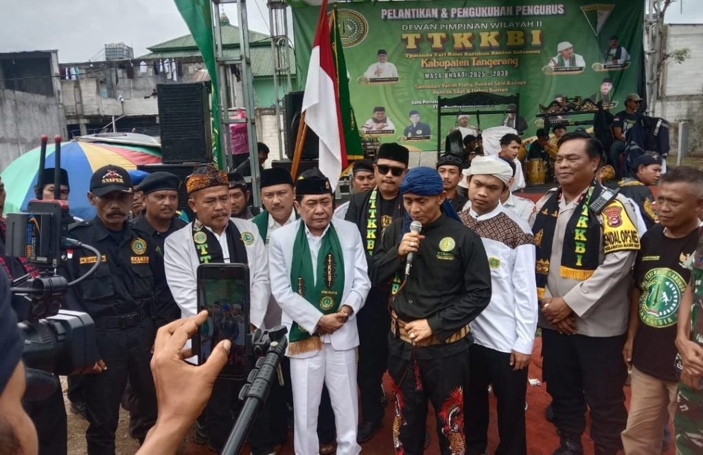 Kabag Ops Polresta Tangerang Hadiri Deklarasi dan Pelantikan TTKKBI DPW II Kabupaten Tangerang
