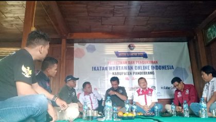 Pengukuhan DPD IWO-I Pandeglang: Wujud Komitmen Profesionalisme Pers