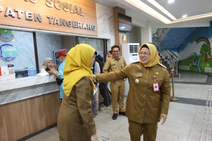 Wabup Intan Nurul Hikmah Tinjau RSU Tigaraksa dan OPD, Ini Hasilnya!