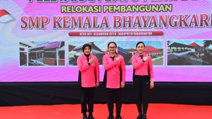 Peletakan Batu Pertama SMP Kemala Bhayangkari: Wujud Nyata Komitmen Pendidikan
