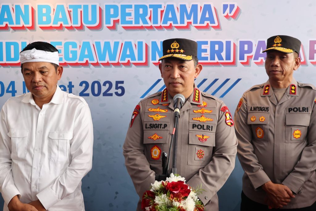 Program 100.000 Rumah Subsidi untuk Personel Polri Resmi Dimulai di Karawang
