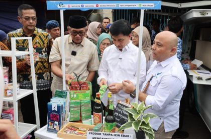 Wagub Banten Tinjau Stabilitas Harga Bahan Pokok di Pasar Rau