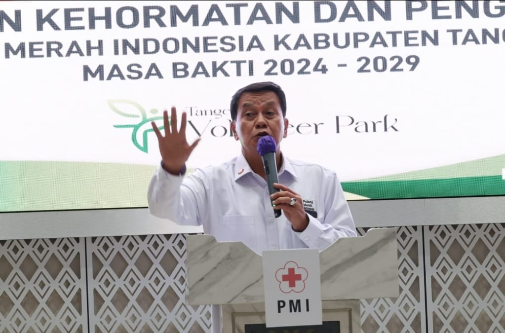 Bupati Tangerang Dukung PMI dalam Misi Kemanusiaan dan Ketahanan Masyarakat
