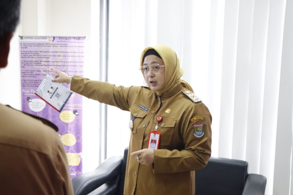 Wabup Tangerang Tinjau Posko THR 2025: Pastikan Hak Pekerja Terpenuhi