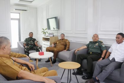 Dandim 0602/Serang Terima Kunjungan Kerja Walikota Serang