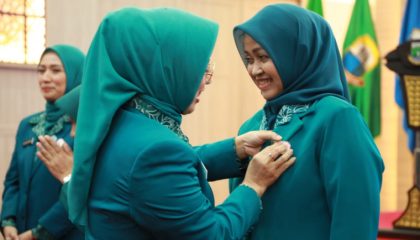 Hj. Rismawati Maesyal Rasyid Resmi Dilantik sebagai Ketua TP PKK Kabupaten Tangerang