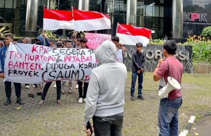 Dugaan Korupsi Proyek Sarana Angkutan Umum Massal (SAUM) di Banten, KOMRADE Desak KPK Bertindak