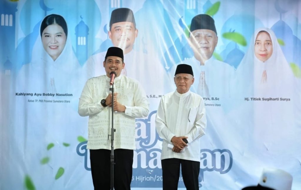 Gubernur Sumut Bobby Nasution Bersama Wagub Gelar Safari Ramadan Perdana di Medan
