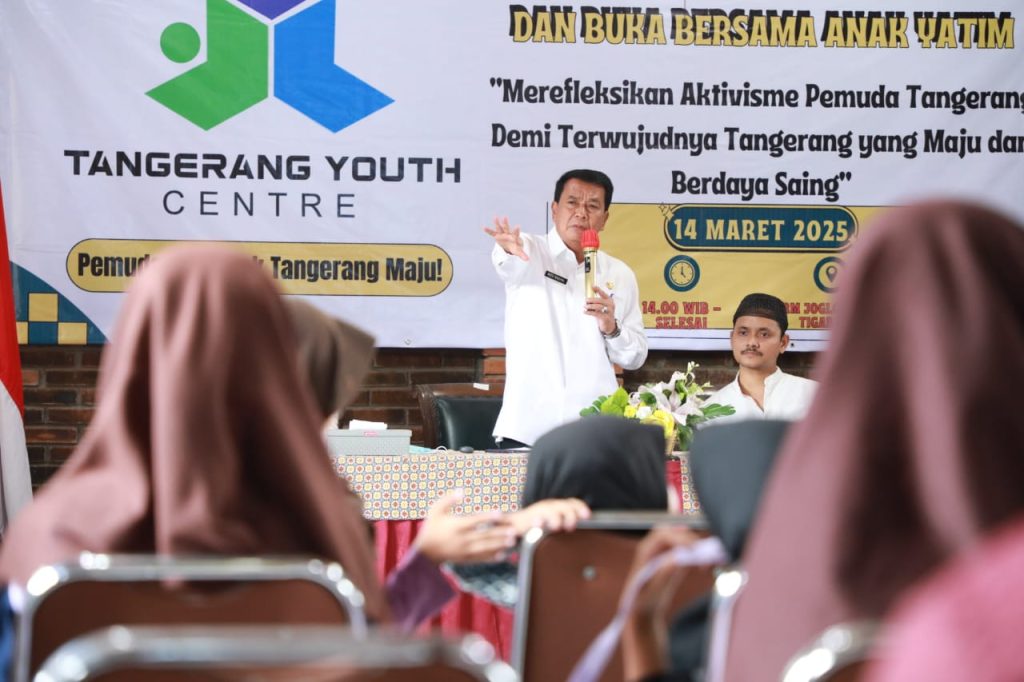 Bupati Tangerang Hadiri Buka Bersama Anak Yatim dan Dialog Pemuda