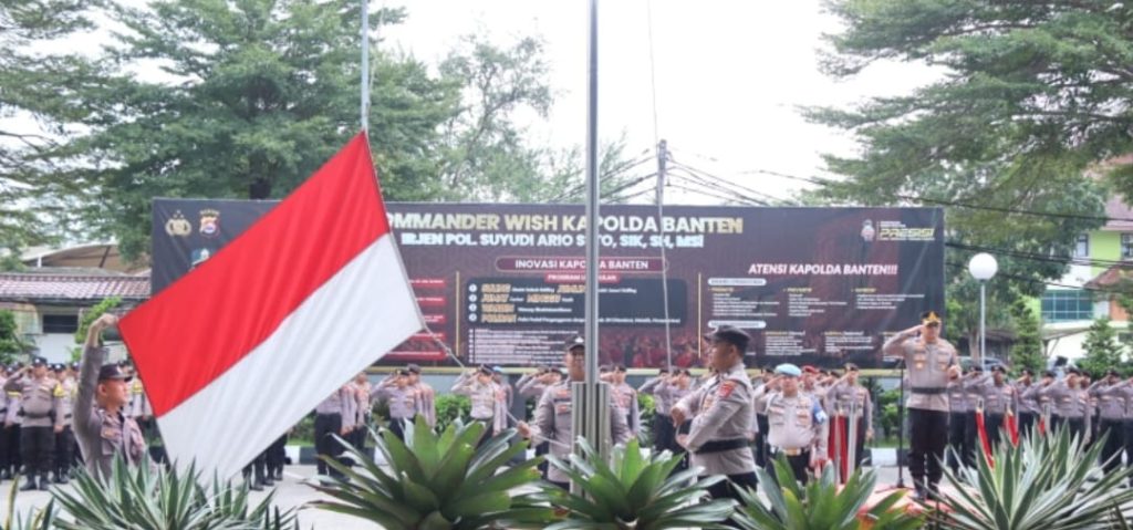 Upacara Hari Kesadaran Nasional, Polresta Tangerang Siap Jaga Kamtibmas Selama Ramadan