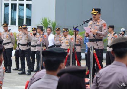 Upacara Hari Kesadaran Nasional, Polresta Tangerang Siap Jaga Kamtibmas Selama Ramadan
