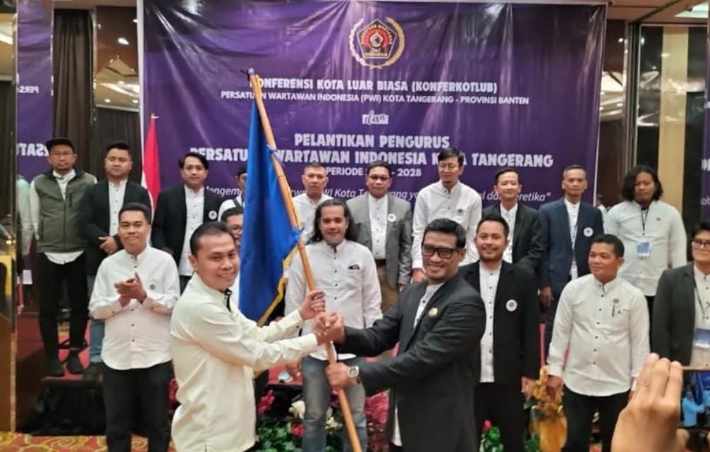 Andre Sumanegara Resmi Pimpin PWI Kota Tangerang 2025-2028