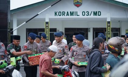 Brimob Poldasu Berbagi Berkah Ramadan: Bantuan Sosial hingga Penanganan Bencana