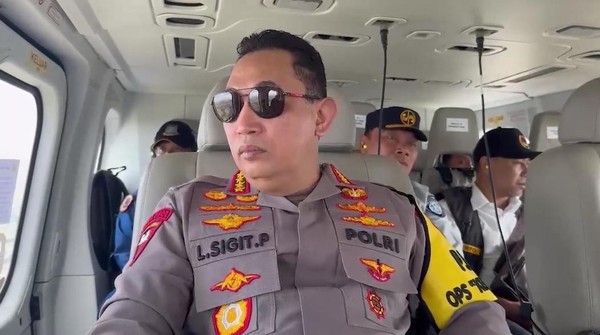 Kapolri Pantau Arus Balik Lebaran 2025 dari Udara, Tol Cipali Ramai Lancar