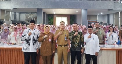 Halal Bihalal PGRI Pagedangan, Wabup Tangerang Serukan Kolaborasi Pendidikan