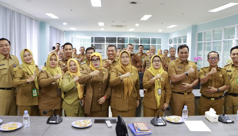 Diskominfo Kabupaten Tangerang Tekankan Literasi Digital pada Rapat Bersama Seluruh Lurah