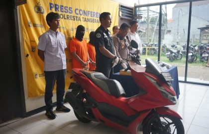 Polsek Rajeg Tangkap 3 Pelaku Pencurian dengan Kekerasan di Tangerang
