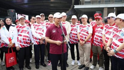 Fun Walk PSMTI di BSD City: Wujud Kebersamaan Menuju Indonesia Maju