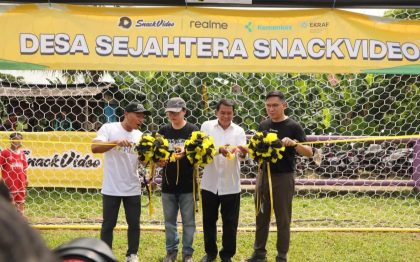 Revitalisasi Stadion Mini Legok: Kolaborasi Pemkab Tangerang dan Snack Video