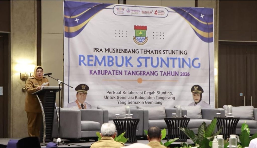 Pra Musrenbang Stunting 2025: Kabupaten Tangerang Perkuat Kolaborasi Cegah Stunting