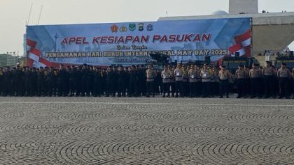 May Day 2025: Polda Metro Jaya Siapkan Ribuan Personel Gabungan