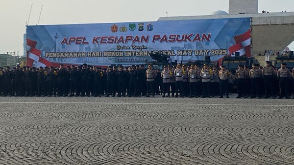 May Day 2025: Polda Metro Jaya Siapkan Ribuan Personel Gabungan