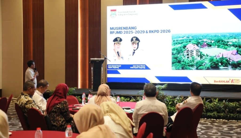 Tangerang Gelar Musrenbang RPJMD 2025–2029, Dorong Kolaborasi dan Inovasi Daerah