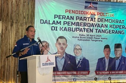 Demokrat Bahas Masa Depan Koperasi di Kabupaten Tangerang