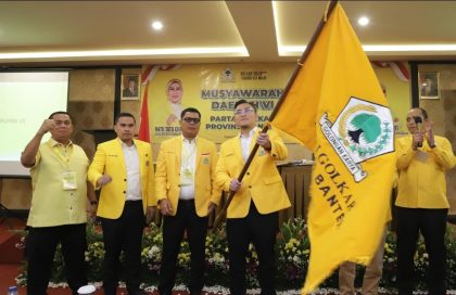 Andika Hazrumy Terpilih Aklamasi Sebagai Ketua DPD Partai Golkar Banten 2025-2030