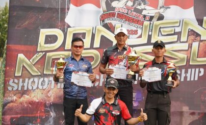 Angki Yuansa Juara 1 di Kejuaraan Menembak Danjen Kopassus Cup 2025, Brimob Polda Jateng Banggakan