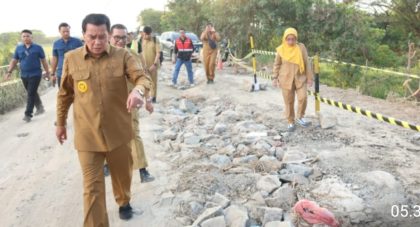 Perbaikan Jalan Jati Gintung–Cituis Dimulai, Bupati Tangerang Pastikan Pengerjaan Tepat Waktu