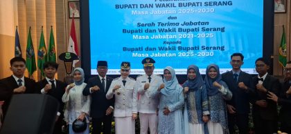 Ratu Zakiyah Resmi Dilantik Jadi Bupati Serang Periode 2025–2030