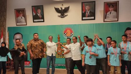 Kabupaten Tangerang Juara Umum Kejurprov Catur Banten 2025, Rebut 22 Medali