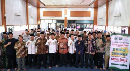 Bupati Dukung LP Ma’arif NU Tingkatkan Mutu Sekolah dan Rintis Perguruan Tinggi