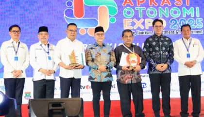 Zulkifli Hasan Resmi Tutup Apkasi Otonomi Expo 2025 di Kabupaten Tangerang