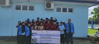 pelatihan microsoft office siswa unpam lebak